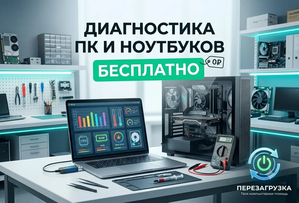 Ремонт ПК и Ноутбуков
